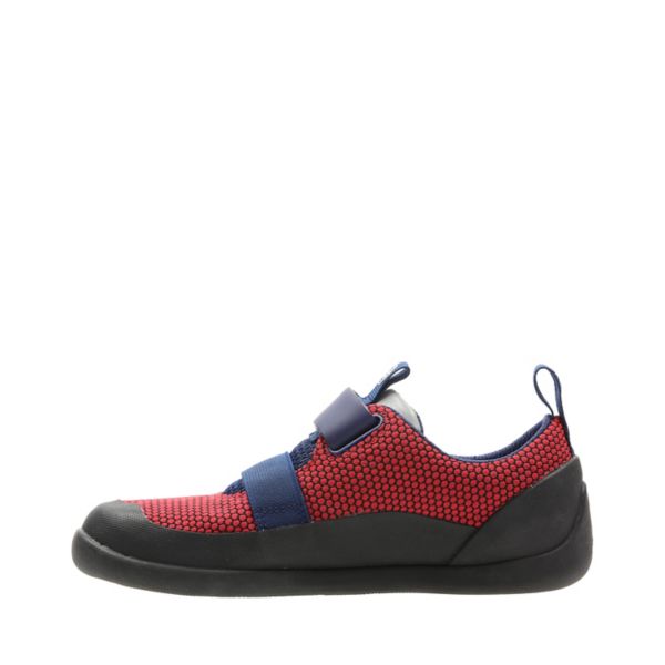 Clarks Boys Play Web Kid Casual Shoes Red | CA-5836190